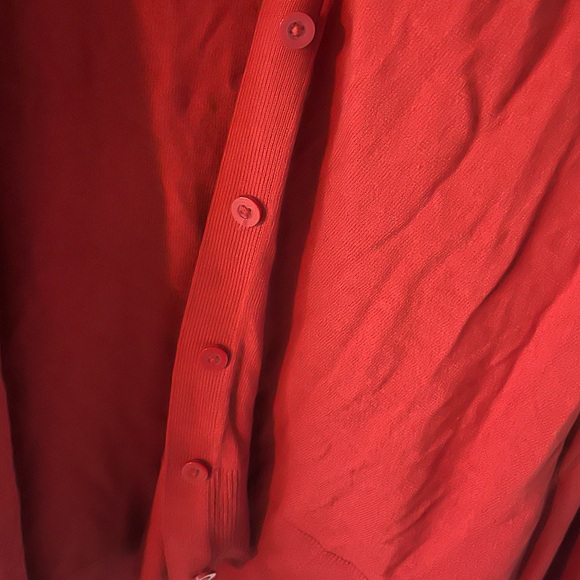 Loft cardigan, red, L - Picture 3 of 5